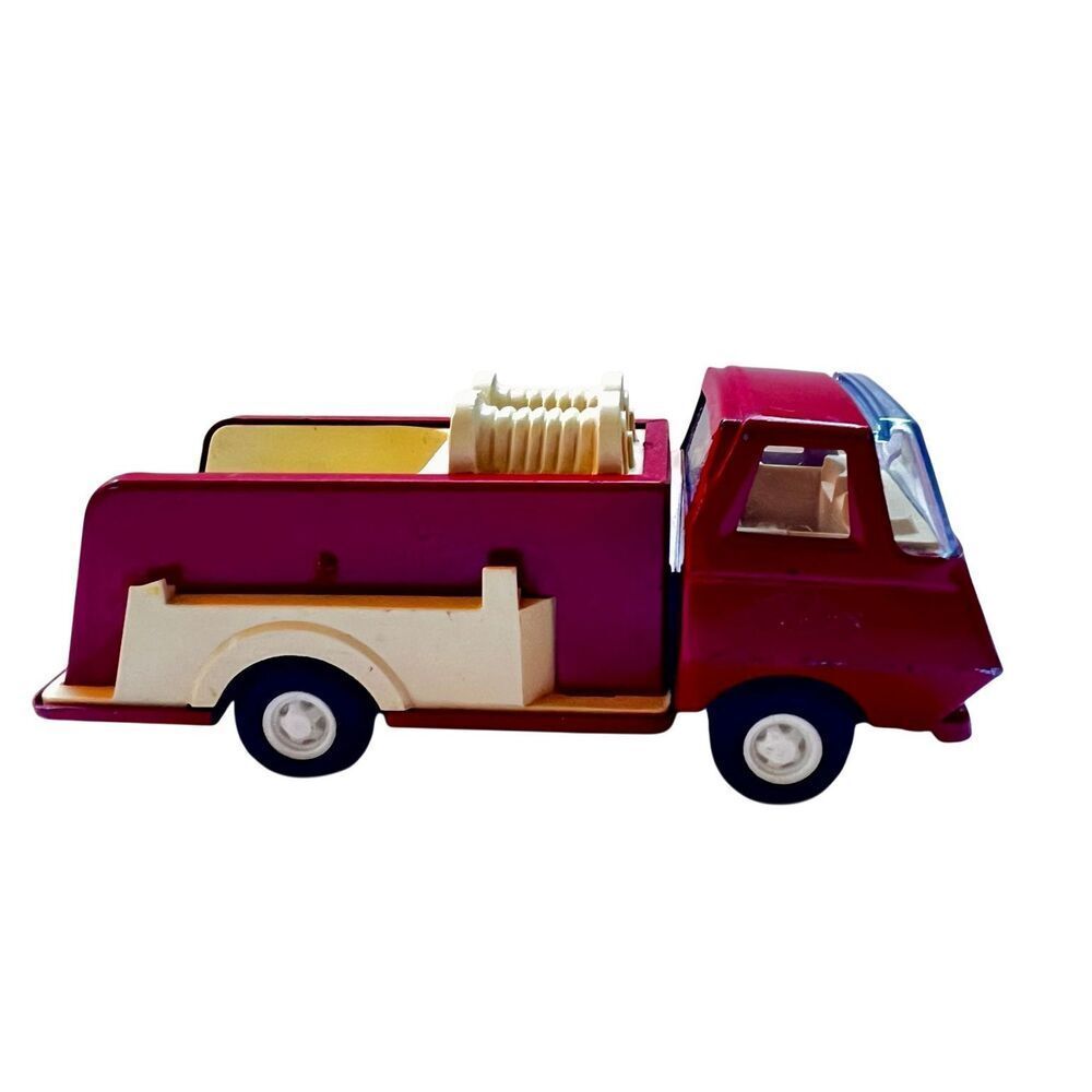 Vintage Tiny TONKA Metal FIRE ENGINE  TONKA USA Truck 5.5”